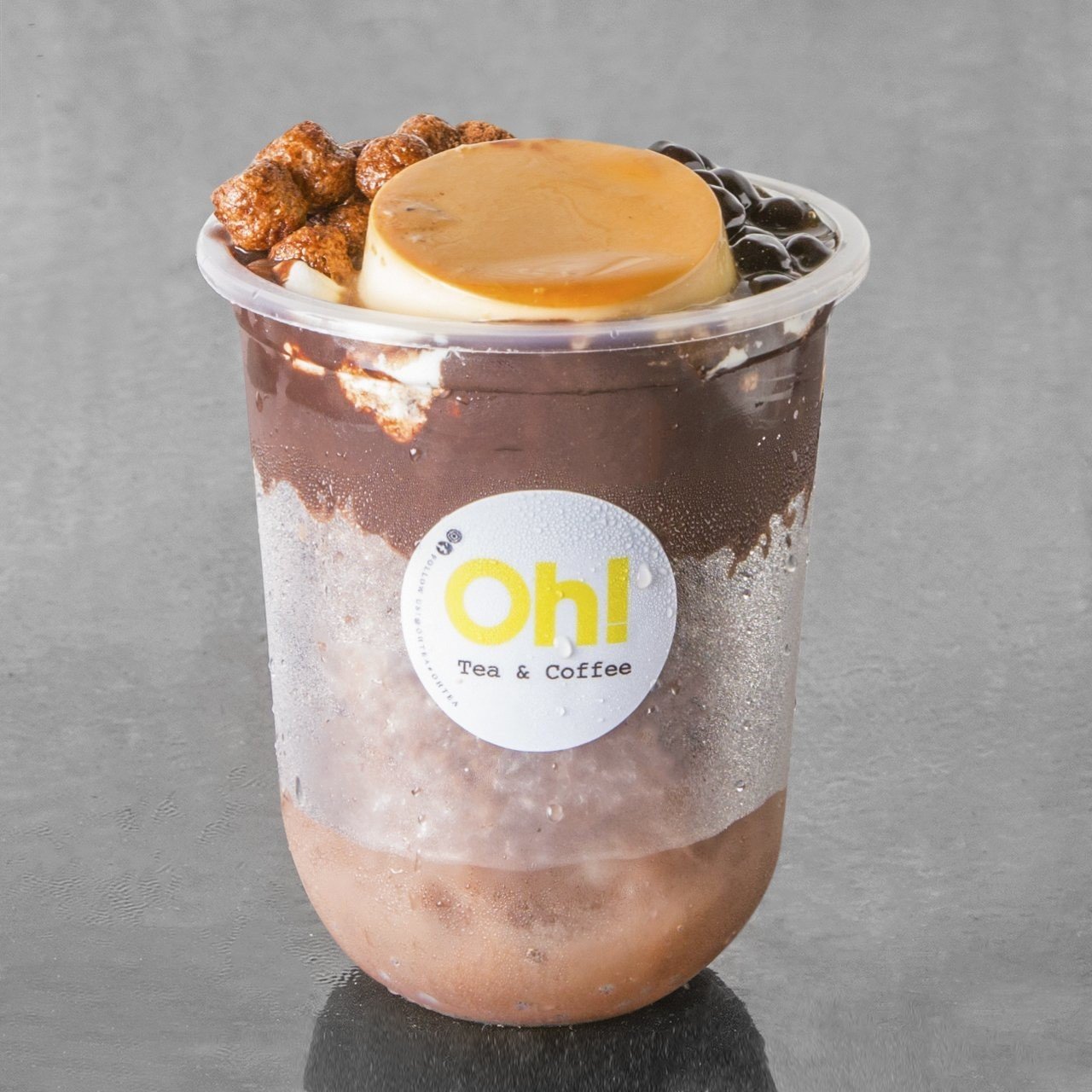 Milo dầm flan đặc biệt